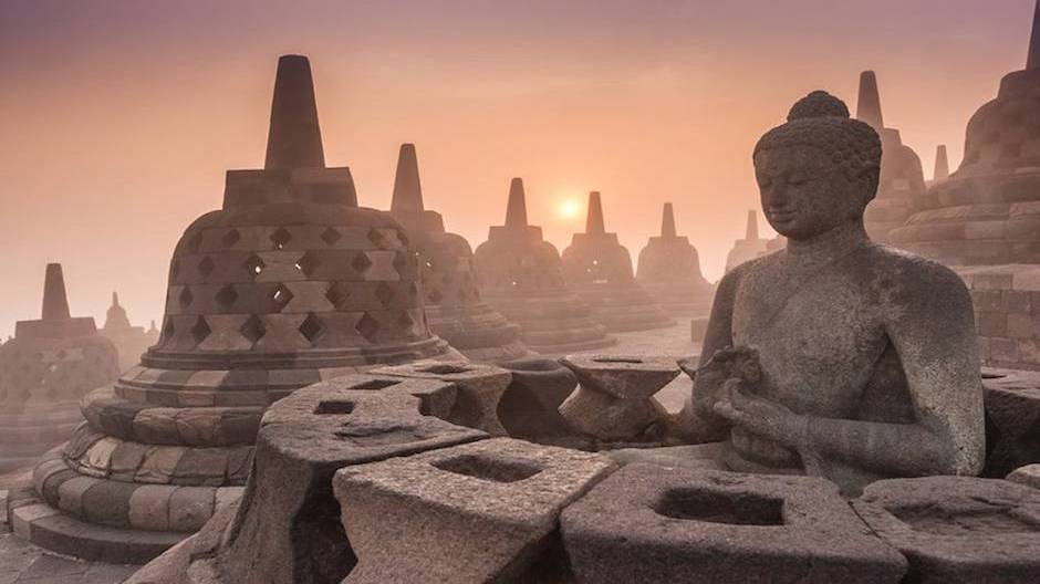 Visiter Java, Jogjakarta, le Boroboudour